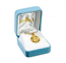 Load image into Gallery viewer, Holy Scapular round medal-pendant.