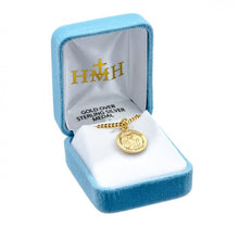 Load image into Gallery viewer, Saint Francis round medal-pendant.