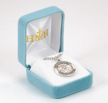 Load image into Gallery viewer, Saint Christopher round medal-pendant.