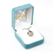 Load image into Gallery viewer, Saint Christopher round medal-pendant.