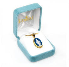 Load image into Gallery viewer, Cameo gold over sterling silver Miraculous Medal.