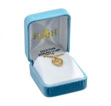 Load image into Gallery viewer, Blessed Mother Mary with rays coming out of her extended hands, crushing a serpent under her feet.