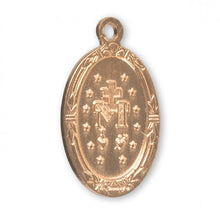 Load image into Gallery viewer, Gold Over Sterling Silver Miraculous Medal