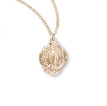 Load image into Gallery viewer, Gold Over Sterling Silver Miraculous Medal