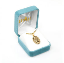 Load image into Gallery viewer, Madonna Miraculous Medal Gold Over Sterling Silver