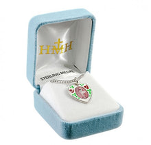 Load image into Gallery viewer, Blessed Mother Mary with rays coming out of her extended hands, crushing a serpent under her feet.