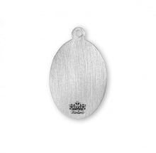 Load image into Gallery viewer, Patron Saint Michael Oval Sterling Silver Medal