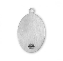 Load image into Gallery viewer, Patron Saint Michael Oval Sterling Silver Medal