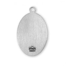 Load image into Gallery viewer, Patron Saint Anthony Oval Sterling Silver Medal