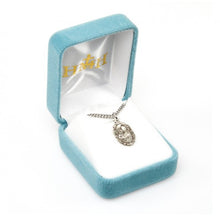 Load image into Gallery viewer, Saint Anthony oval medal-pendant.