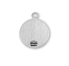 Load image into Gallery viewer, Saint Anthony Round Sterling Silver Medal