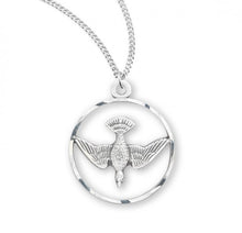 Load image into Gallery viewer, Holy Spirit Sterling Silver Medal