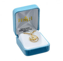 Load image into Gallery viewer, Holy Spirit round medal-pendant.