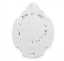 Load image into Gallery viewer, Sterling Silver Saint Michael Archangel in Styled Cross Shield Medal