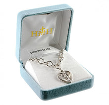 Load image into Gallery viewer, Sterling Silver Linked Miraculous Medal Necklace