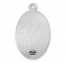 Load image into Gallery viewer, Patron Saint Michael Oval Sterling Silver Medal