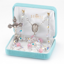 Load image into Gallery viewer, Finest Austrian Crystal and Murano Glass Rosary