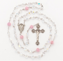 Load image into Gallery viewer, Finest Austrian Crystal and Murano Glass Rosary