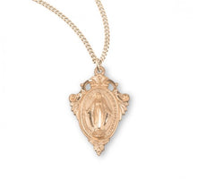 Load image into Gallery viewer, Gold Over Sterling Silver Miraculous Medal
