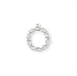 Crown of Thorns Sterling Silver Medal