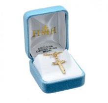 Load image into Gallery viewer, Basic engraved crucifix pendant.
