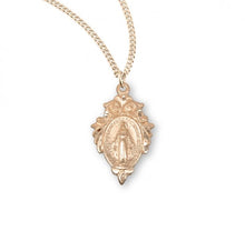 Load image into Gallery viewer, Gold Over Sterling Silver Miraculous Medal
