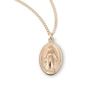 Load image into Gallery viewer, Gold Over Sterling Silver Miraculous Medal
