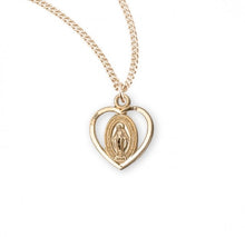 Load image into Gallery viewer, Gold Over Sterling Silver Miraculous Medal
