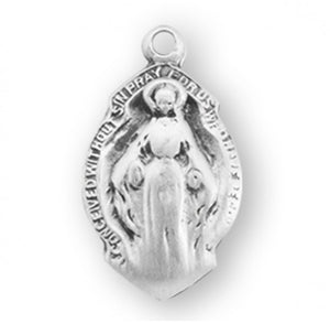 Sterling Silver Baby Miraculous Medal