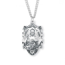 Load image into Gallery viewer, Christ the King Sterling Silver Medal
