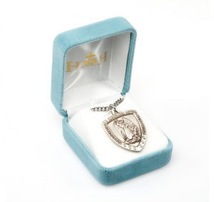 Saint Michael shield medal-pendant.