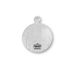 Saint Anthony Round Sterling Silver Medal