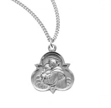 Load image into Gallery viewer, Saint Anthony Sterling Silver Medal
