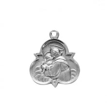 Load image into Gallery viewer, Saint Anthony Sterling Silver Medal
