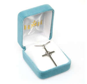 Holy Spirit cross pendant.