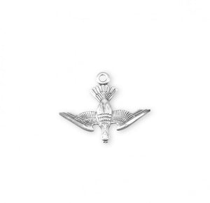 Holy Spirit Sterling Silver Medal