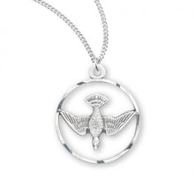 Load image into Gallery viewer, Holy Spirit Sterling Silver Medal
