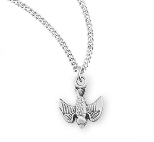 Holy Spirit Sterling Silver Medal