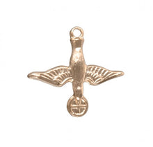 Load image into Gallery viewer, Holy Spirit Gold Over Sterling Silver Medal
