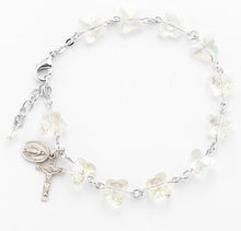 Load image into Gallery viewer, Aurora Butterfly Rosary Bracelet
