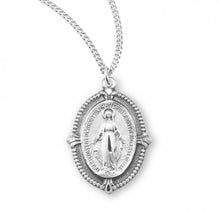 Load image into Gallery viewer, Sterling Silver Miraculous Medal 
