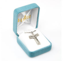 Load image into Gallery viewer, Saint Francis of Assisi Tau Sterling Silver Cross Medal
