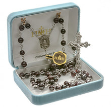 Load image into Gallery viewer, Garnet Bead Rosary
