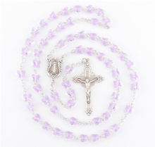 Load image into Gallery viewer, Butterfly Violet Swarovski Crystal Rosary
