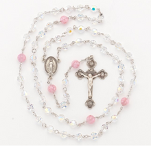 Load image into Gallery viewer, Finest Austrian Crystal and Murano Glass Rosary
