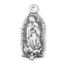 Load image into Gallery viewer, Our Lady of Guadalupe Sterling Silver Medal
