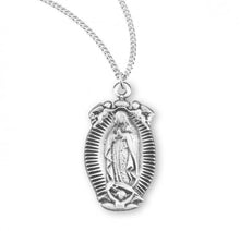 Load image into Gallery viewer, Our Lady of Guadalupe Sterling Silver Medal
