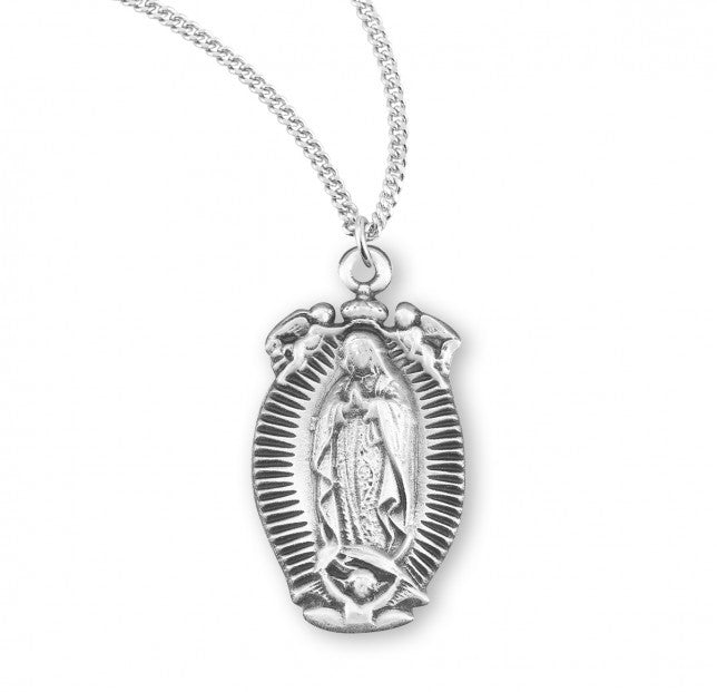 Our Lady of Guadalupe Sterling Silver Medal