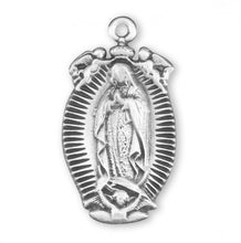 Load image into Gallery viewer, Our Lady of Guadalupe Sterling Silver Medal
