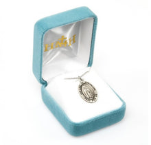 Load image into Gallery viewer, Our Lady of Guadalupe oval medal-pendant.
